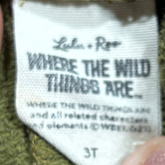 3T Lulu + Roo Where the Wild Things Are Shorts - Picture 3 of 3